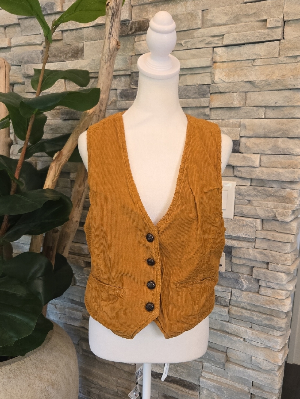 Free People We The Free Charley Cord Vest